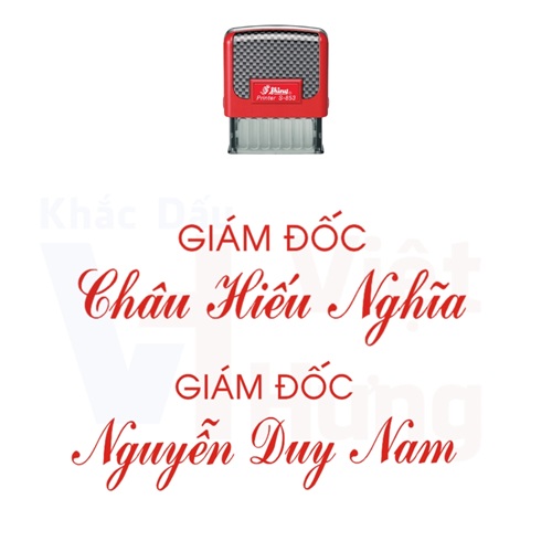 Con Dấu Chức Danh Giám Đốc