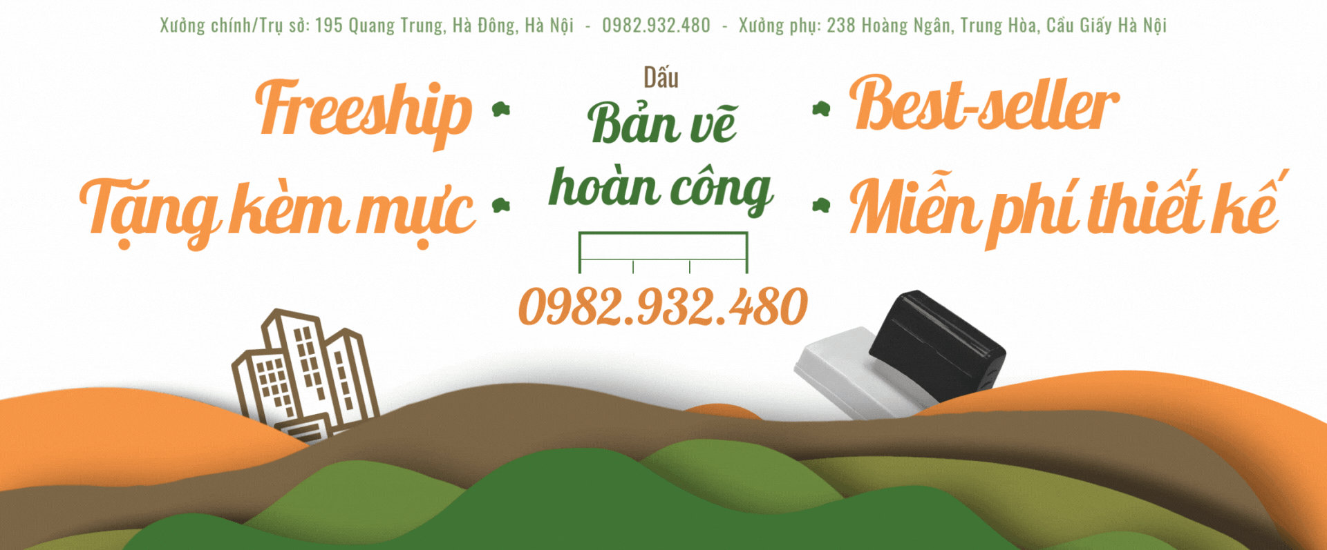 con dấu hoàn công liền mực
